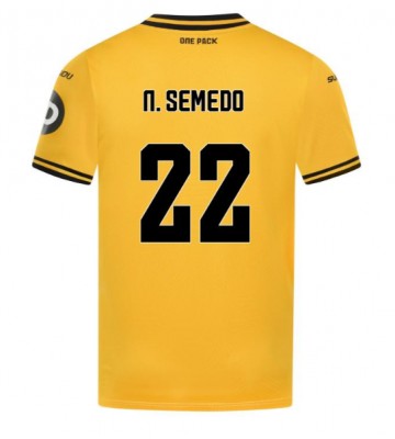 Wolves Nelson Semedo #22 Primera Equipación 2024-25 Manga Corta